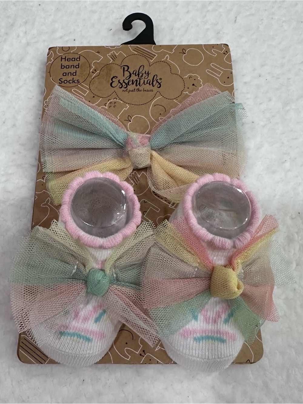 Baby Booties and Headband Set